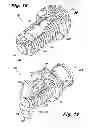 Fig. 11 - Interspinous process implant having deployable anchor blades