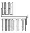 Fig. 44 - Mapping storage of data in a dispersed storage network
