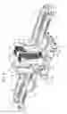 Fig. 09 - Folding unit for producing folded packages of pourable food products from relative sealed packs