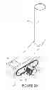 Fig. 18 - ELECTRIC GENERATOR POWERED BY BUCKET CONVEYOR DRIVEN BY MASSIVE BUOYANT OBJECTS