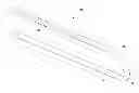 Fig. 01 - Heat exchanger having U-shaped tube arrangement and staggered bent array for enhanced airflow