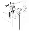 Fig. 01 - EQUIPMENT FOR MOVING PEOPLE IN HEIGHT IN NON HORIZONTAL SURFACES WITH VERTICAL AND HORIZONTAL TRANSLATION