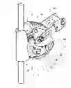 Fig. 01 - Fall arrest safety apparatus on a rope with clamping function