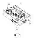 Fig. 12 - Cigar box with pedestal lid