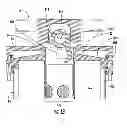 Fig. 13 - Fuel filter assembly and cartridge