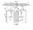 Fig. 23 - Fuel filter assembly and cartridge