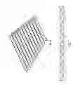 Fig. 07 - Filter segment with a light weight frame