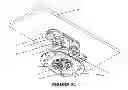 Fig. 21 - Accessory mounting assembly