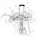 Fig. 01 - Stationary disc, rotating disc and mill assembly for reducing machines