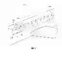 Fig. 02 - Airplane sidewall attachment device