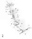 Fig. 16 - Steering column support construction