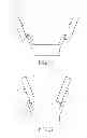 Fig. 14 - Illumination device with inclined light emitting element disposed on a transparent substrate