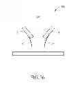 Fig. 24 - Illumination device with inclined light emitting element disposed on a transparent substrate