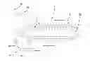 Fig. 01 - Apparatus for the heating of plastics material pre-forms with aeration screening capable of being dismantled