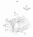 Fig. 08 - Knee side face restraint airbag device