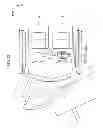 Fig. 13 - Knee side face restraint airbag device