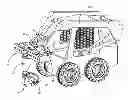 Fig. 01 - Skid steer slab cutting attachment