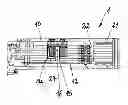 Fig. 01 - DRIVE UNIT FOR A REVOLVING DOOR WITH AN INTEGRATED BLOCKING DEVICE AND/OR BRAKING DEVICE