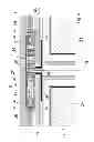Fig. 05 - Low-profile, disk-shaped drive unit for a revolving door