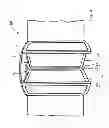 Fig. 06 - Low-profile, disk-shaped drive unit for a revolving door