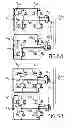 Fig. 06 - System for balancing, by magnetic coupling, an association in series of elements for generating or storing electrical energy