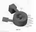 Fig. 41 - Method for fabricating miniature structures or devices such as RF and microwave components