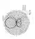 Fig. 22 - Antenna assemblies including antenna elements with dielectric for forming closed bow tie shapes