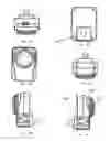 Fig. 06 - Apparatus electrically coupled to a low wall outlet that is configured for easy viewing of a display