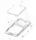 Fig. 01 - Frame structure for preventing deformation, and electronic device including the same