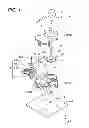 Fig. 02 - Needle attaching structure of rotating shaft and meter device