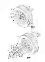 Fig. 03 - Barbell assembly having impact absorbing weights and swivel end