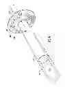 Fig. 08 - Barbell assembly having impact absorbing weights and swivel end