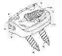 Fig. 01 - Retaining mechanism, implant, and tool