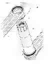 Fig. 08 - Pedaling Torque Sensor Device for Each Cyclist's Leg and Power Meter Apparatus