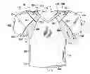 Fig. 01 - Optimal range of motion garment utilizing sleeve openings and gussets