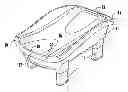 Fig. 01 - INFANT BATH WITH RETRACTABLE SLING