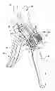 Fig. 01 - Pair of garden scissors with an adjustable cutting