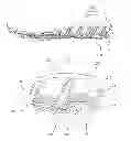 Fig. 01 - LIGHTWEIGHT SHOE SOLE HAVING STRUCTURE DISPLAYING SHOCK ABSORPTION AND REBOUND ELASTICITY