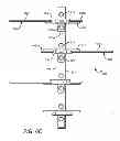 Fig. 09 - Bird spike with plastic base having upper recesses