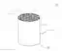 Fig. 01 - Honeycomb filter and manufacturing method of the same