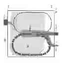 Fig. 09 - Fuel efficient ultra-low emission and improved pattern factor colorless distributed combustion for stationary and propulsion gas turbine applications