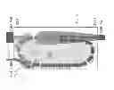 Fig. 22 - Fuel efficient ultra-low emission and improved pattern factor colorless distributed combustion for stationary and propulsion gas turbine applications