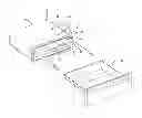 Fig. 02 - Spill resistant warming drawer