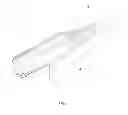 Fig. 03 - Device for controlling the level of resin for filling a detector having a zone that is not to be filled