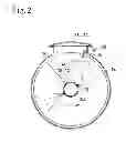 Fig. 03 - Poultry carcass cooling and conveying system