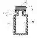 Fig. 01 - Liquid container with predetermined breaking point