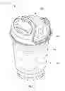 Fig. 02 - Receptacle system with lid assembly
