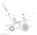 Fig. 01 - Vehicle having a swivel wheel