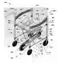 Fig. 01 - Riding walkers having pedal drive assemblies