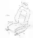 Fig. 01 - Thin seat leg support system and suspension
